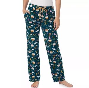 Cuddl Duds Tall Women's Minky Fleece Open Leg Pajama Pants